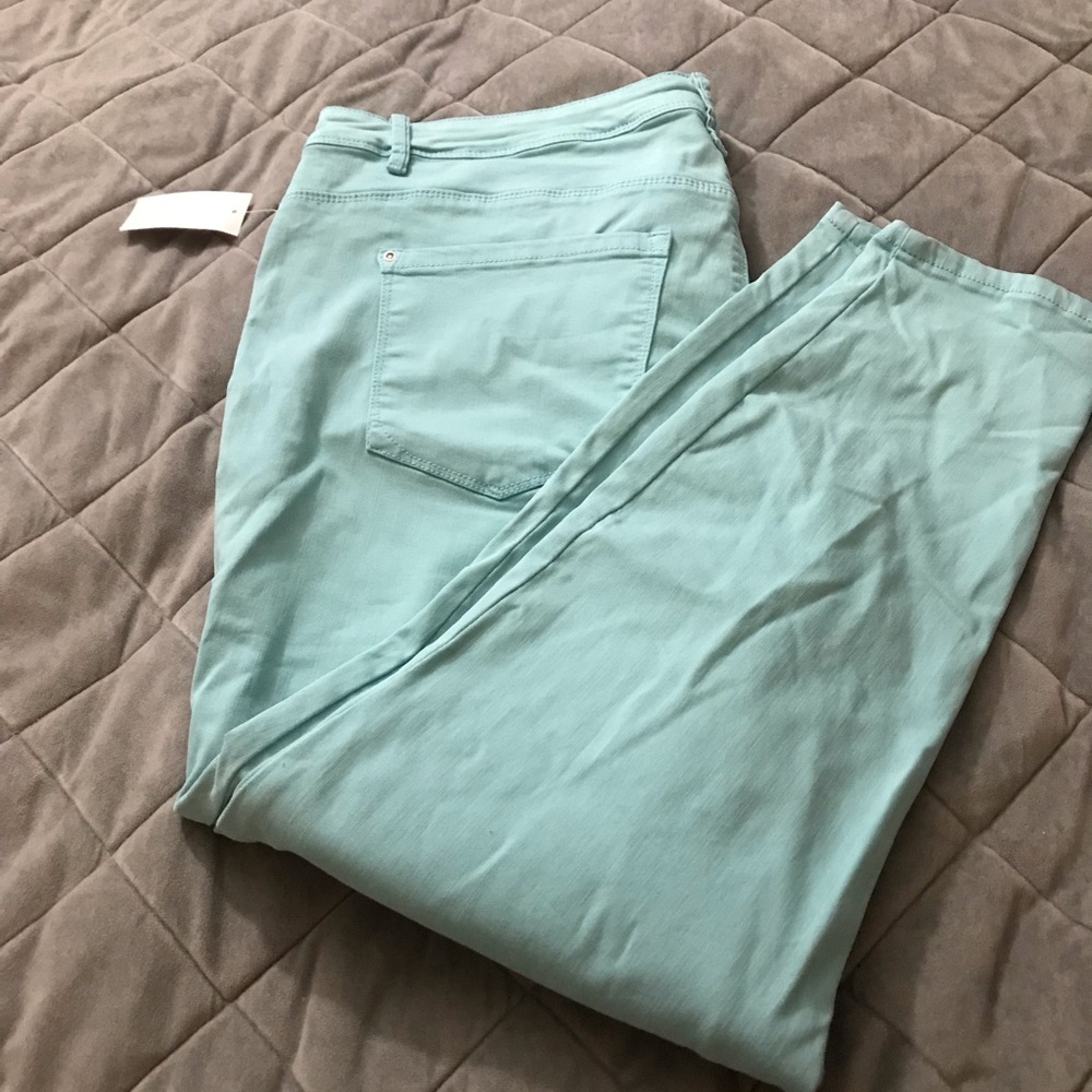 Curve appeal compression skinny jeans